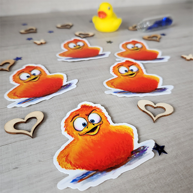 What the? Duck Decal 