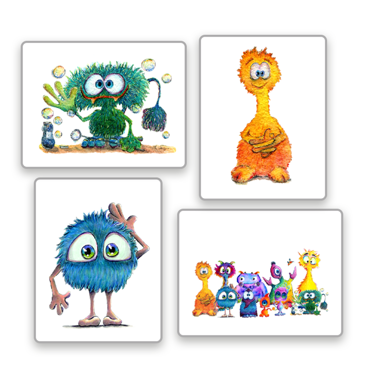 Monster Card set