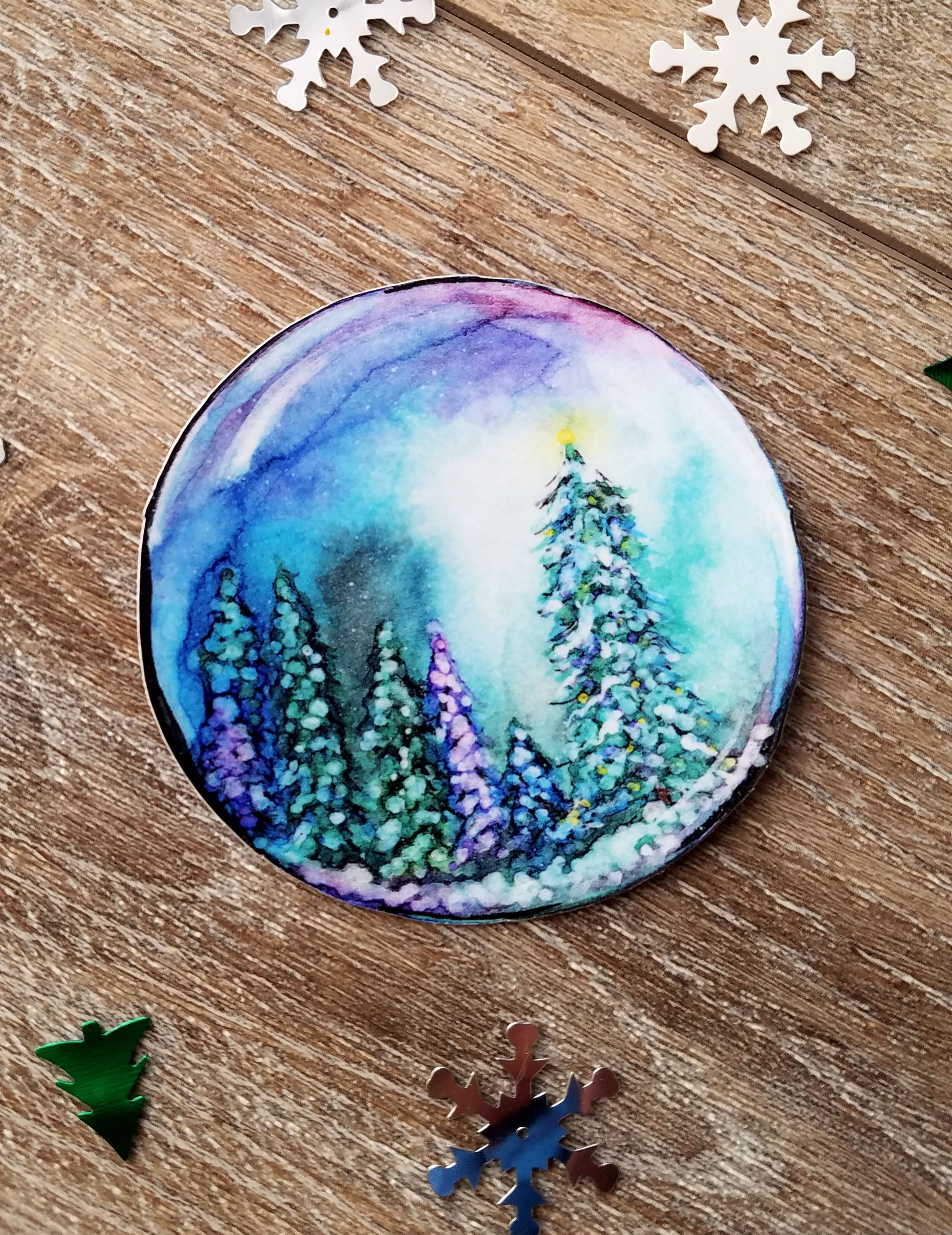 Winter Forest Decal