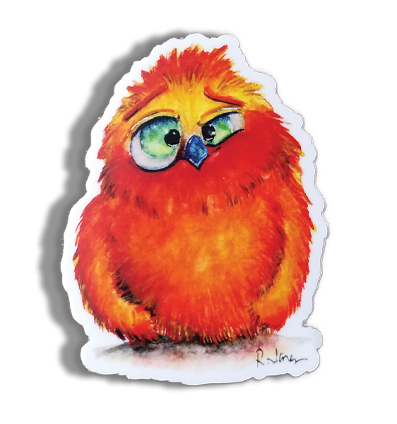Seriously Bird Sticker