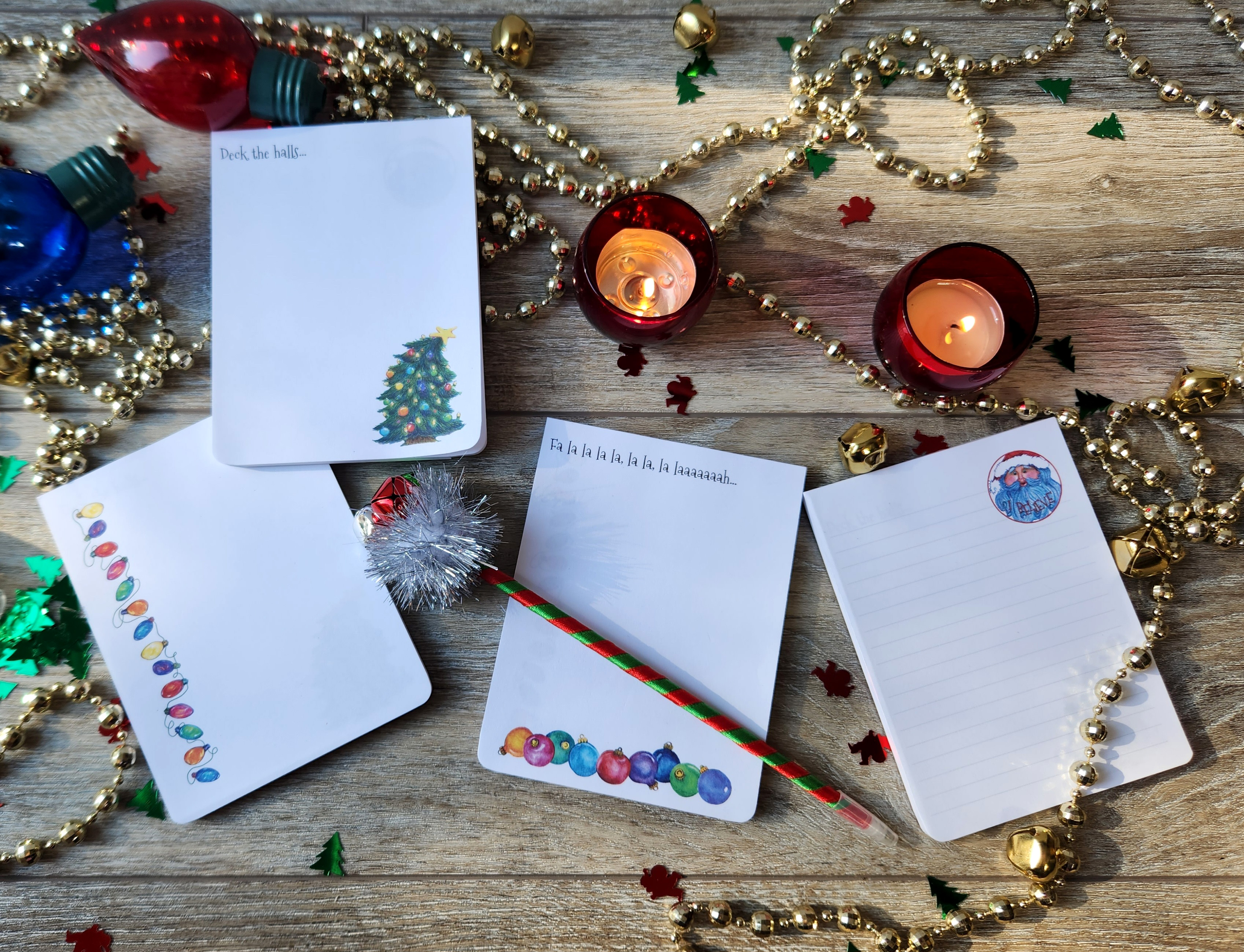 Christmas Memo Pad