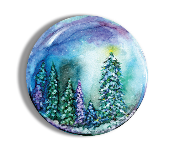 Winter Forest Decal