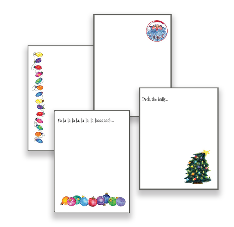 Christmas Memo Pad