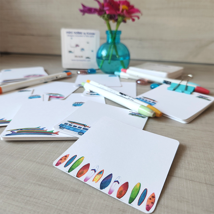Surf Van Mini Note Set