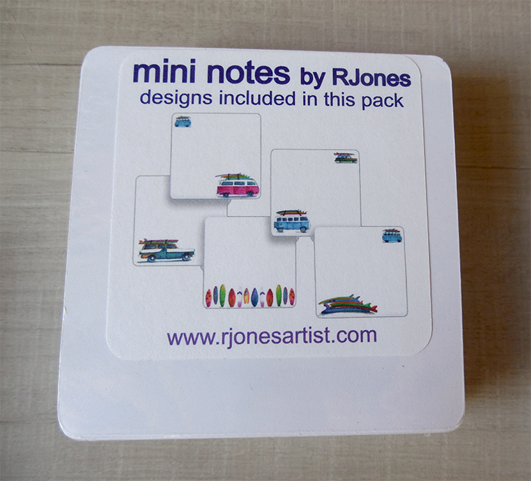 Surf Van Mini Note Set