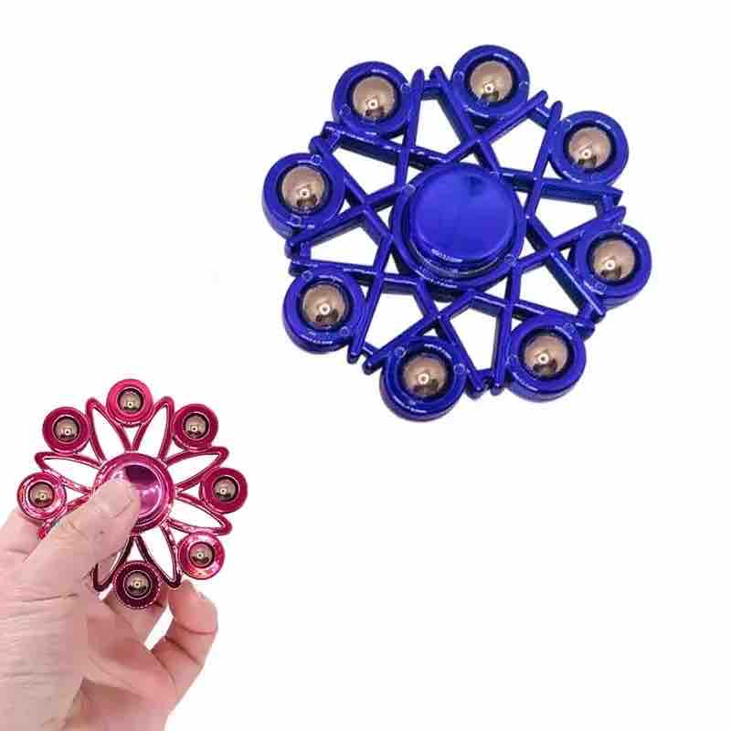 Star-Shaped Metal Fidget Spinner