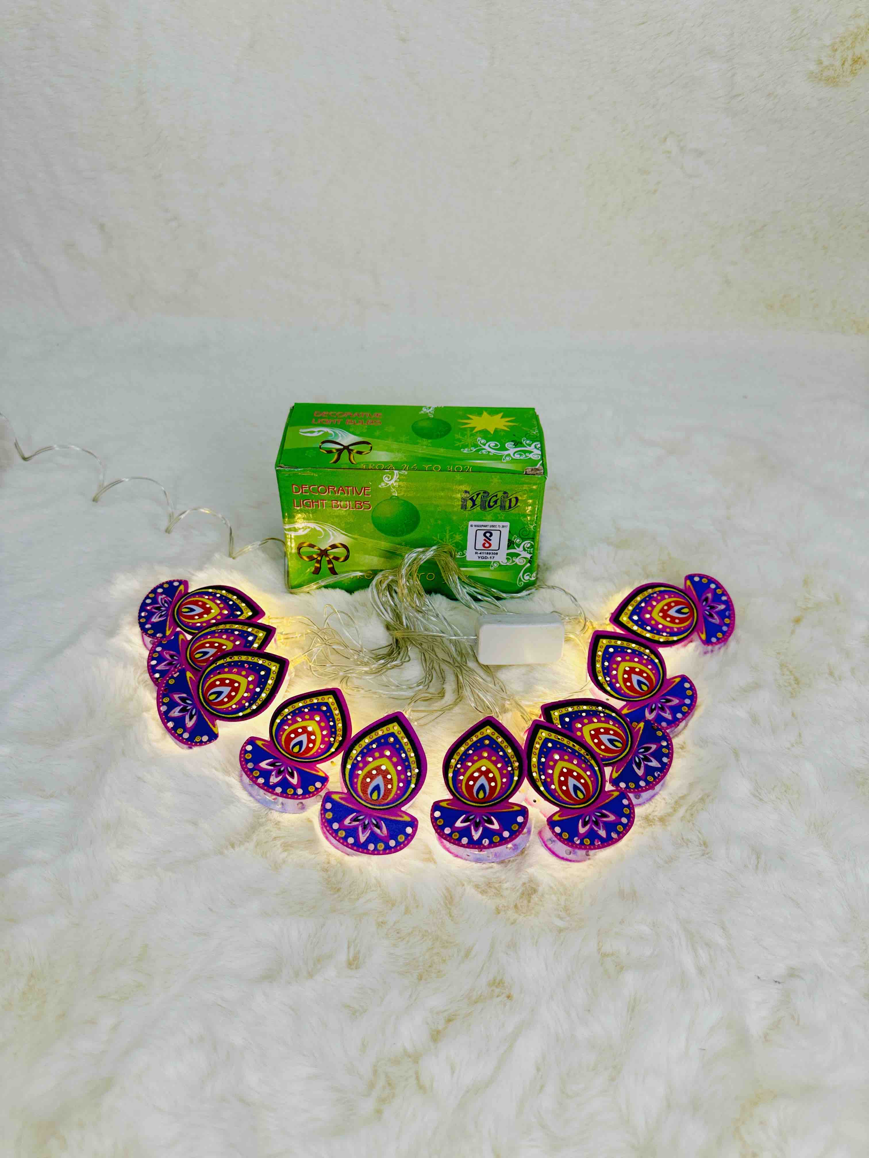 Metal Diya Premium LED