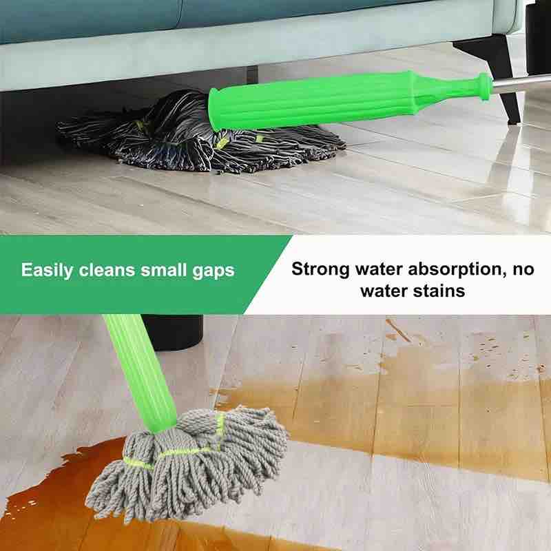 Microfiber Twist Cleaning Mop (Imported)