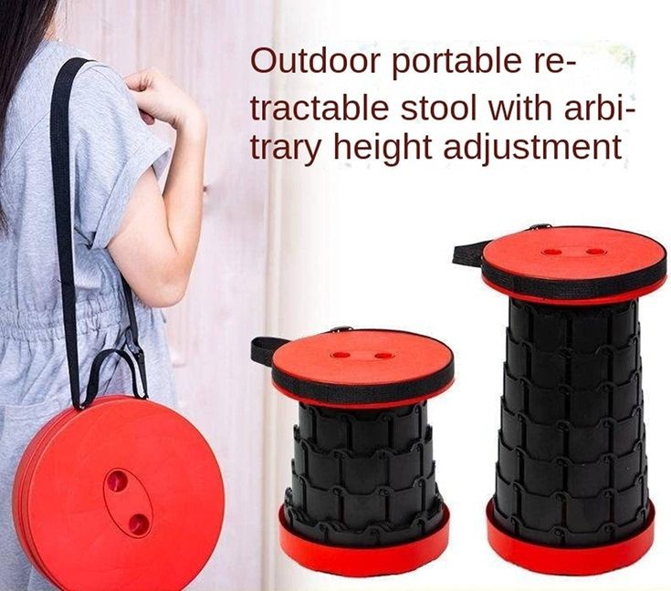Telescopic Travel Stool (Heavy Quality)