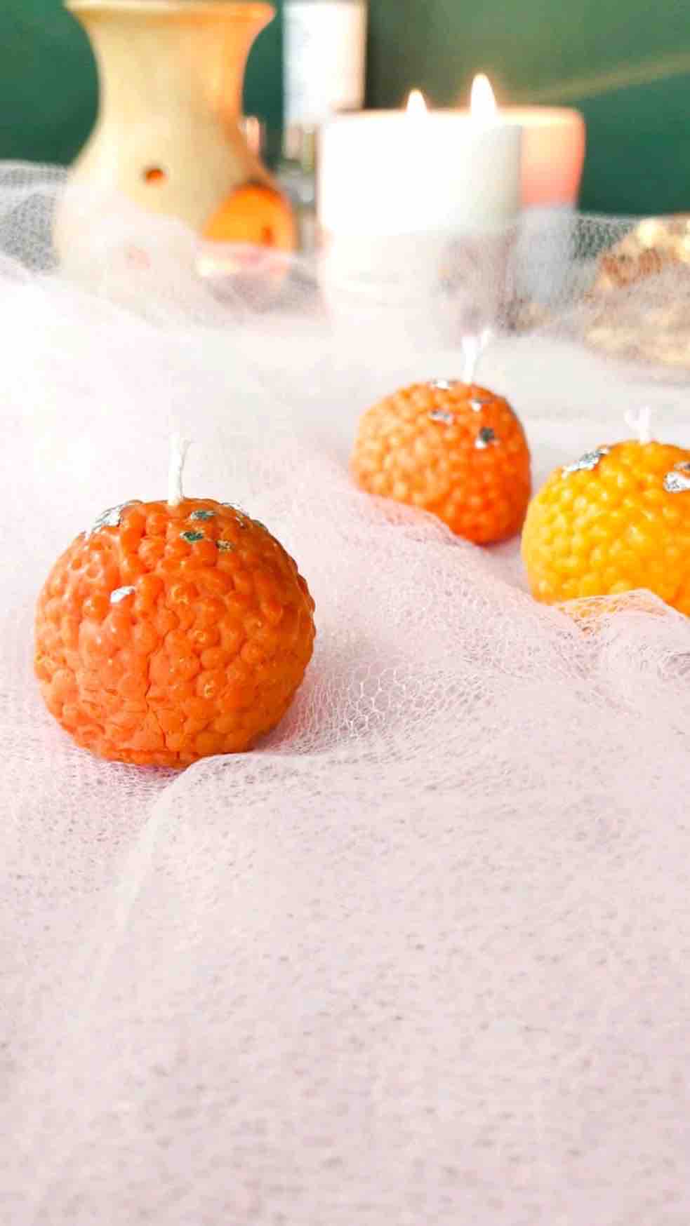 Laddoo Shape Candle (1 Piece)