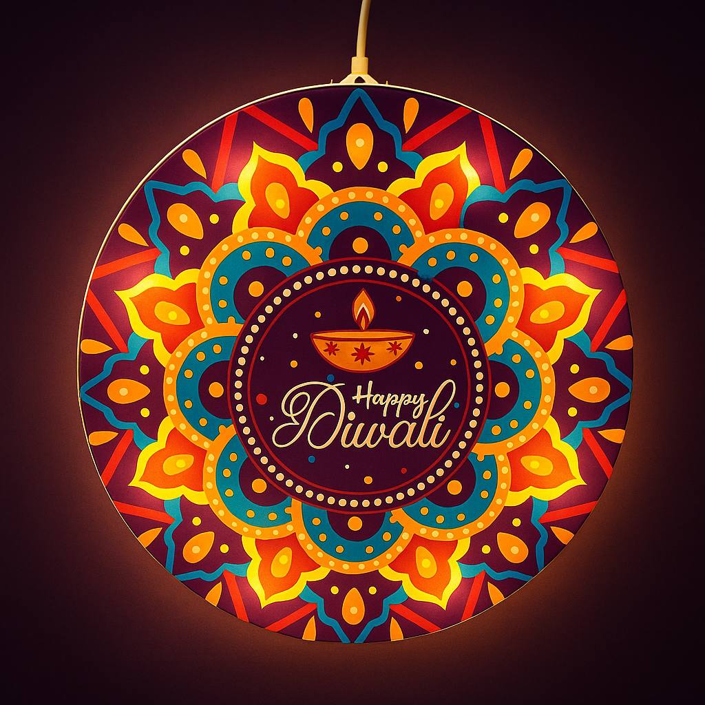 Happy Diwali LED Banner (Imported)