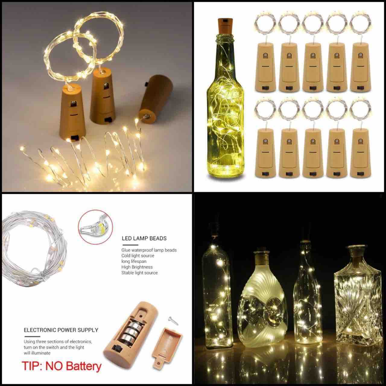 Warm White Cork LED (Imported)- 1piece