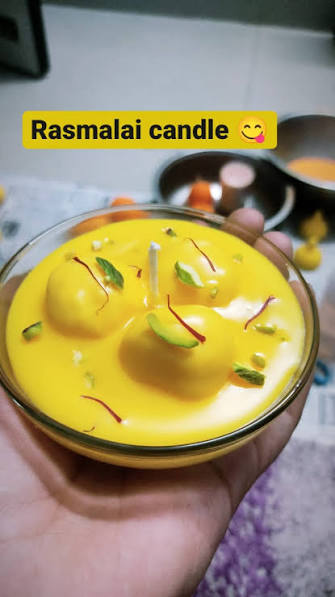 Rasmalai Candle (Set of 2)