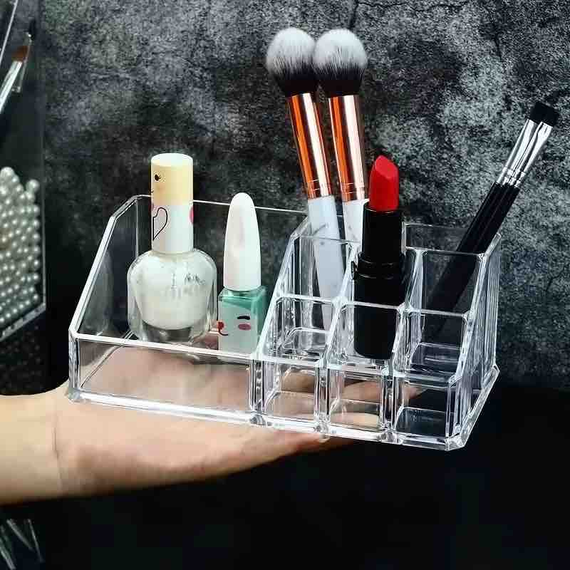 16 Grid Acrylic Lipstick & Multipurpose Organizer