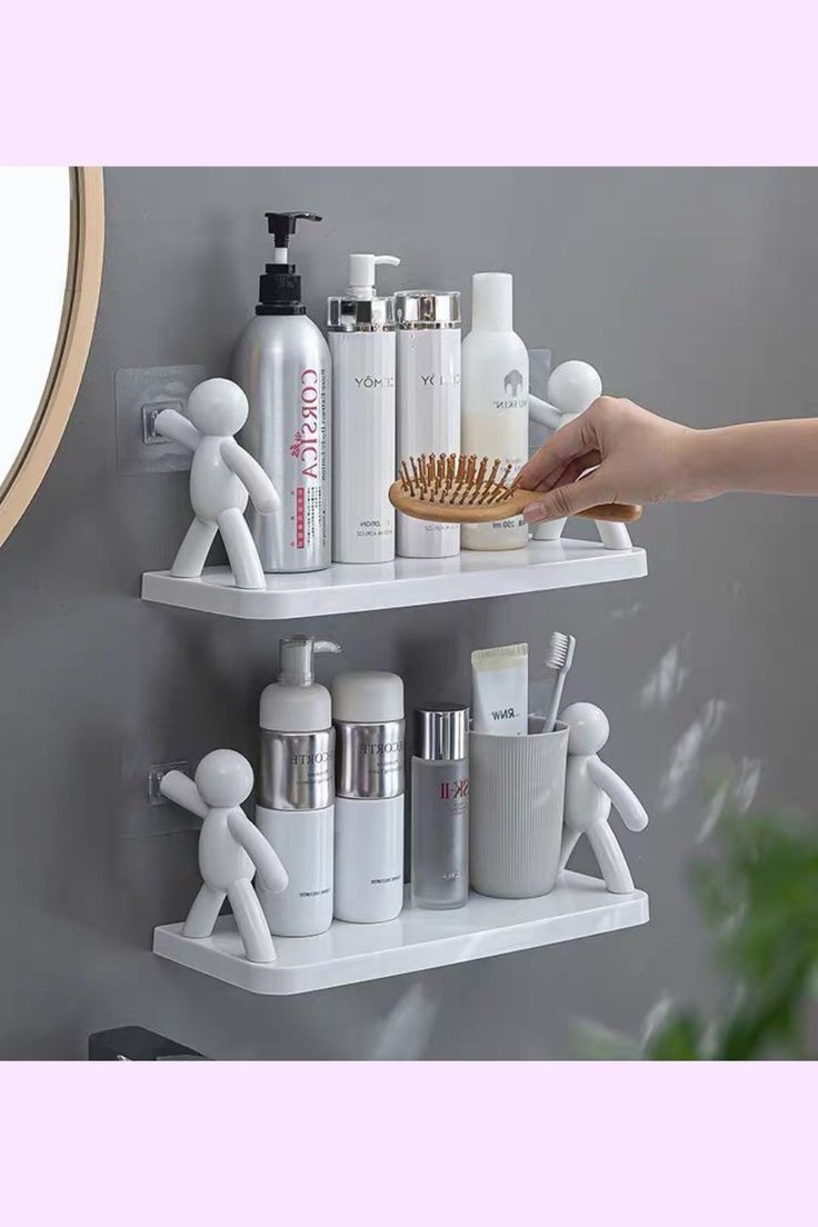 Humanoid Self Adhesive Multipurpose Holder