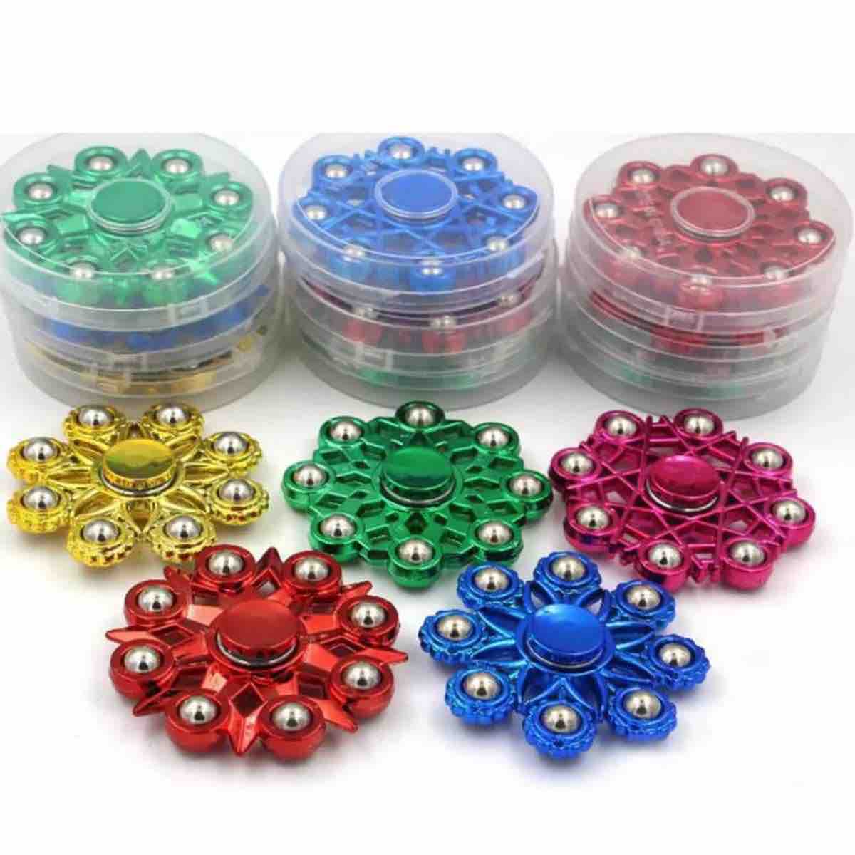 Star-Shaped Metal Fidget Spinner