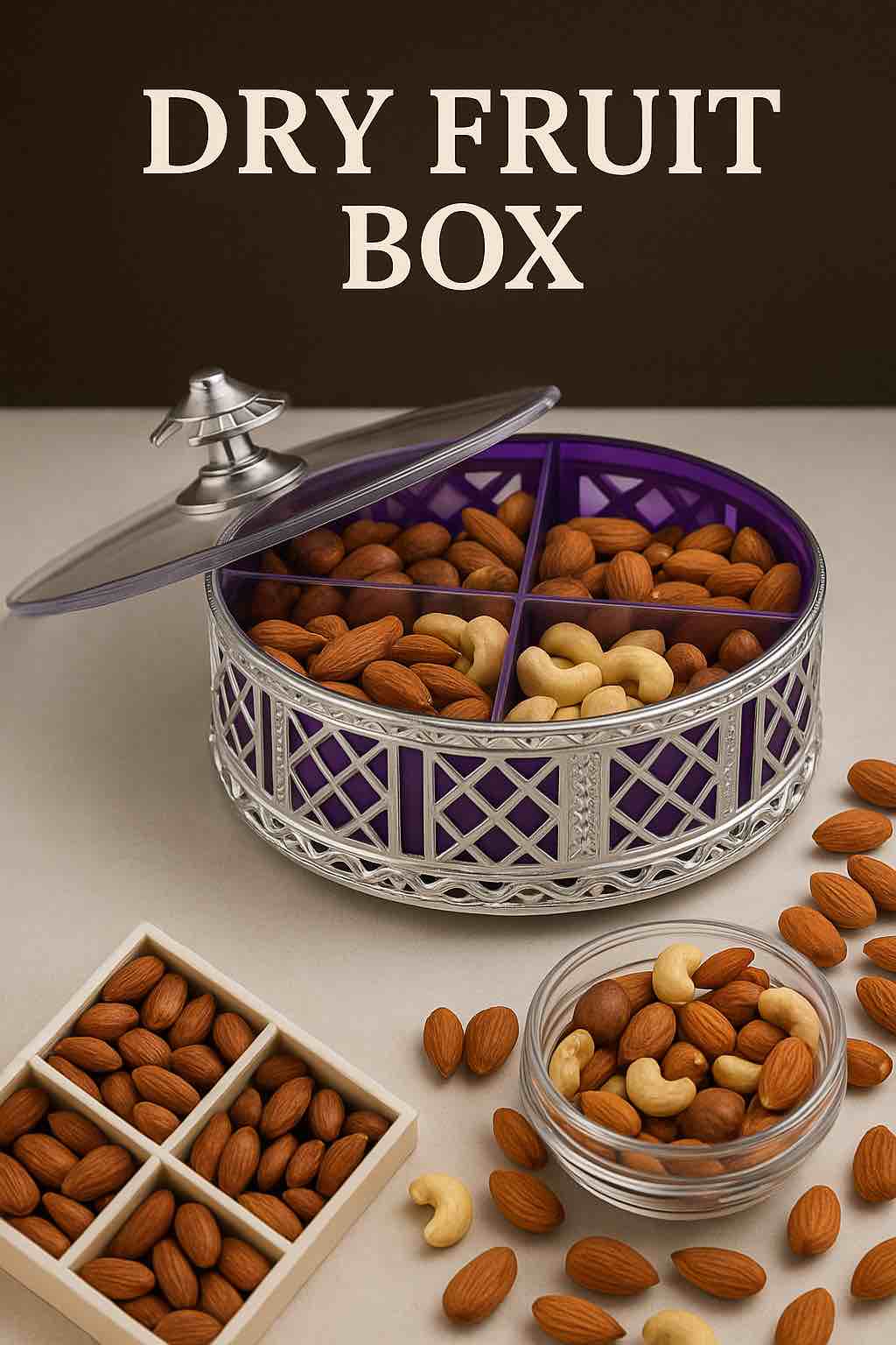 Multipurpose DUBAI Dry Fruit Box