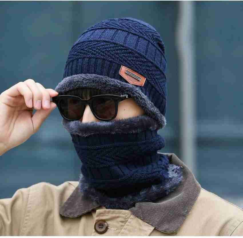 Winter Cap 2 Pcs Set (Imported)