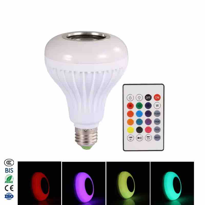 BT Speaker Bulb with RGB Led Light