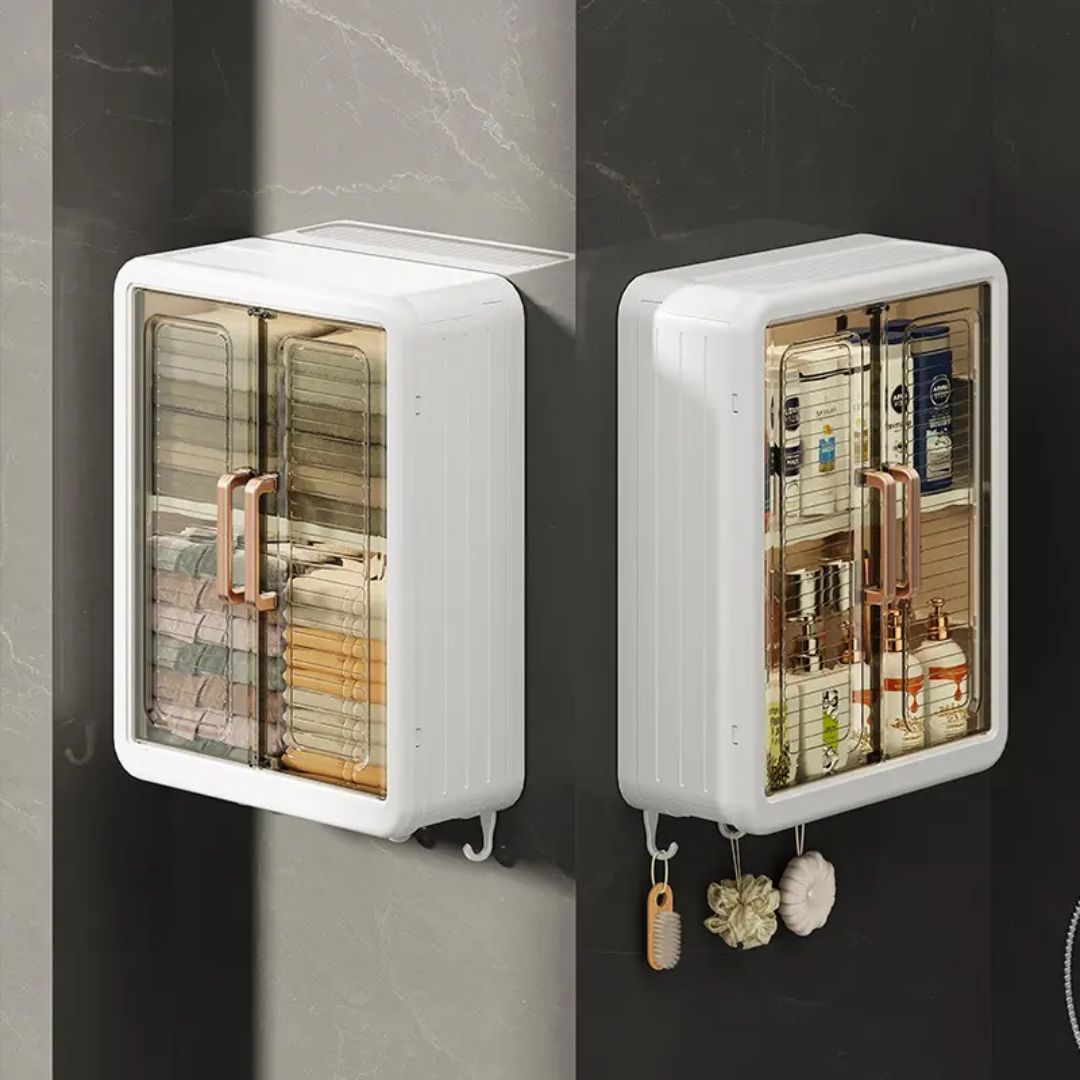 Wall Mounted Bathroom & Kitchen Storage Cabinet