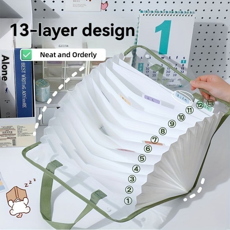 Waterproof Document Organizer Bag (Imported)