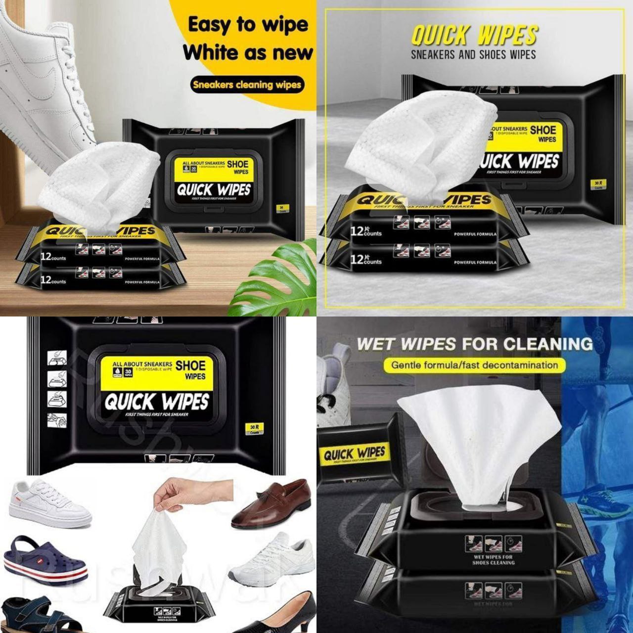 Sneakers Cleaning Quick Wipes
