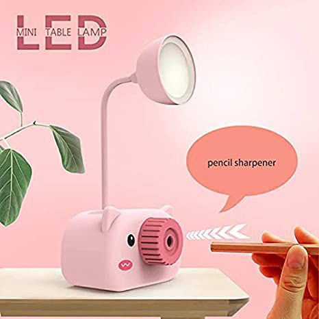 STUDY LAMP WITH PEN STAND /SHARPNER