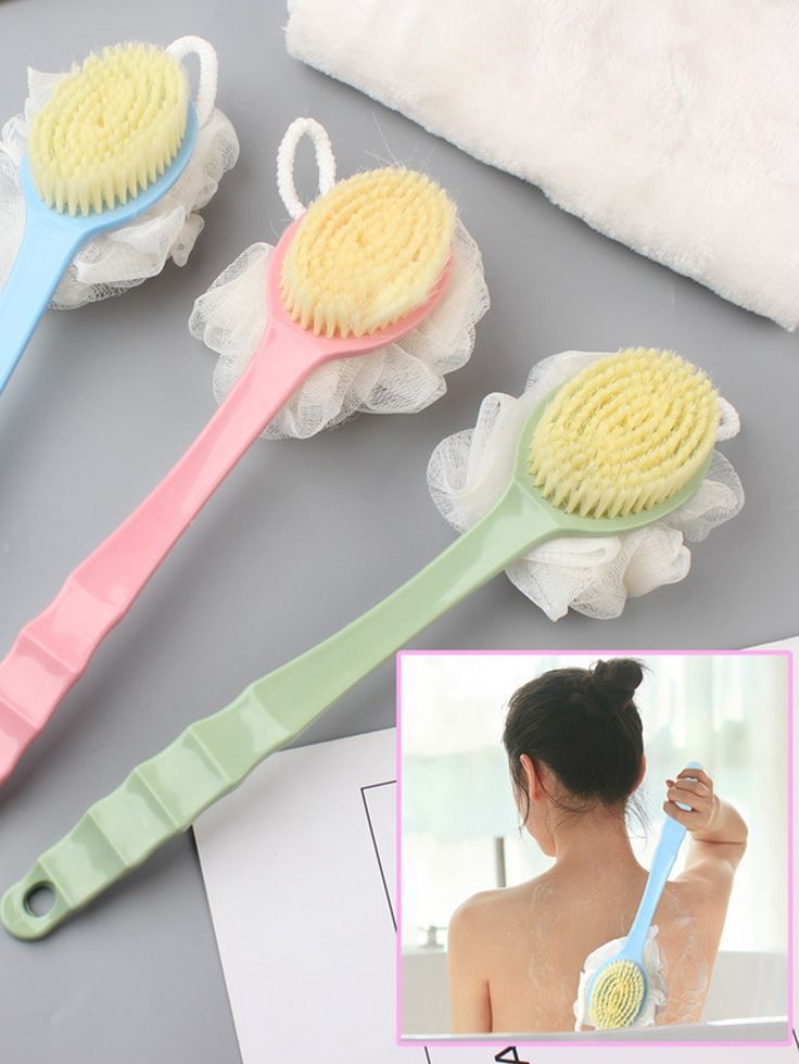 2in1 Bath Loofah Brush (Imported)