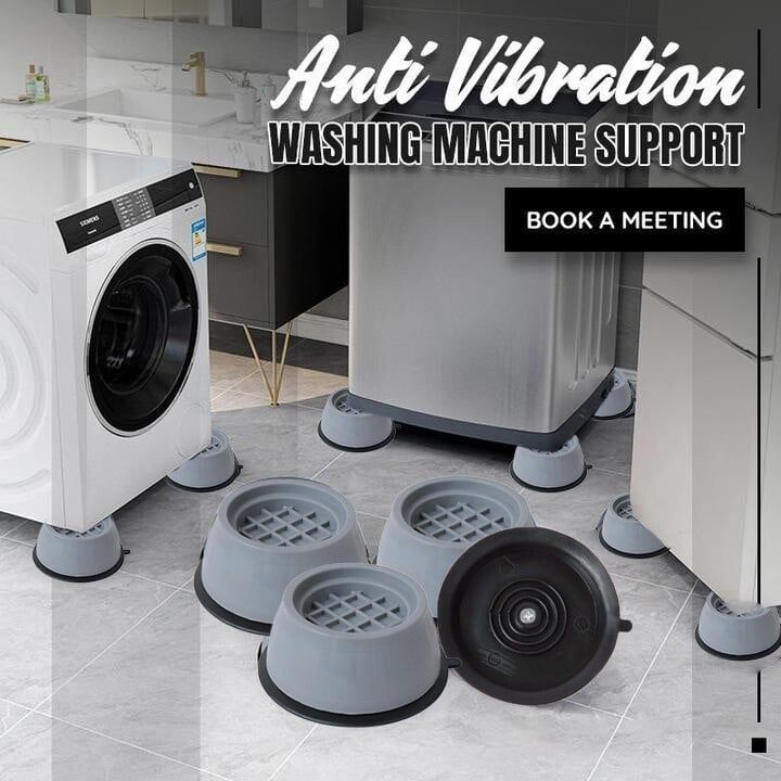 4 Pcs Washing Machine Pads