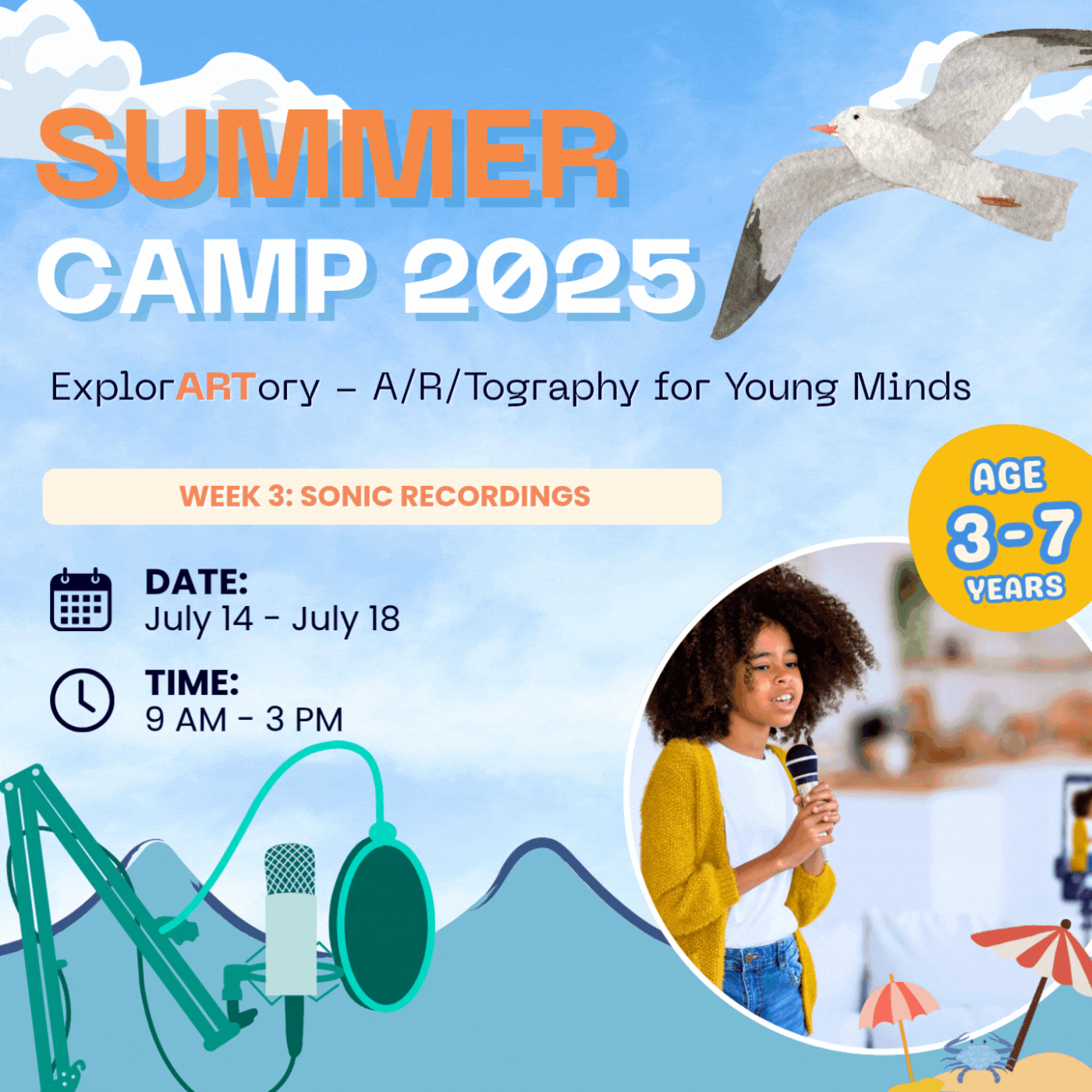 Week3 Summer Camp: Sonic Recordings