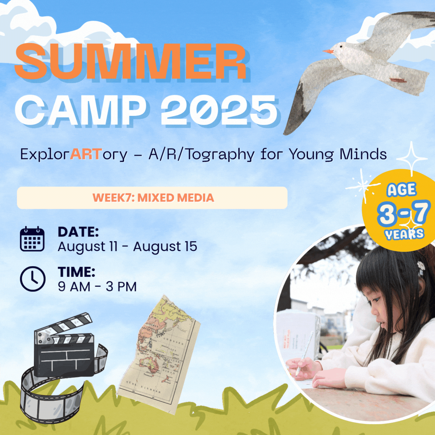 Week7 Summer Camp: Mixed Media