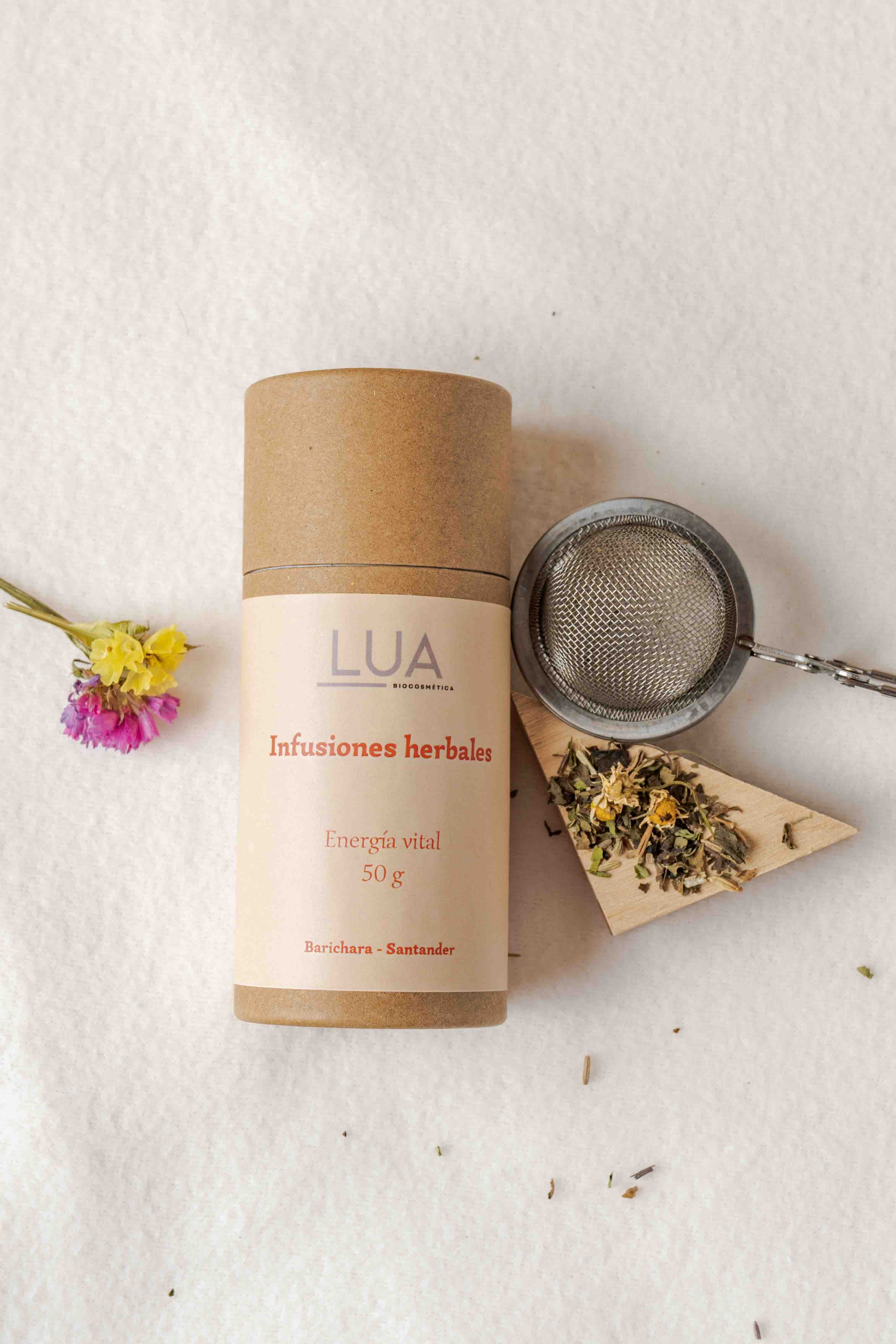 Infusión herbal energía vital 