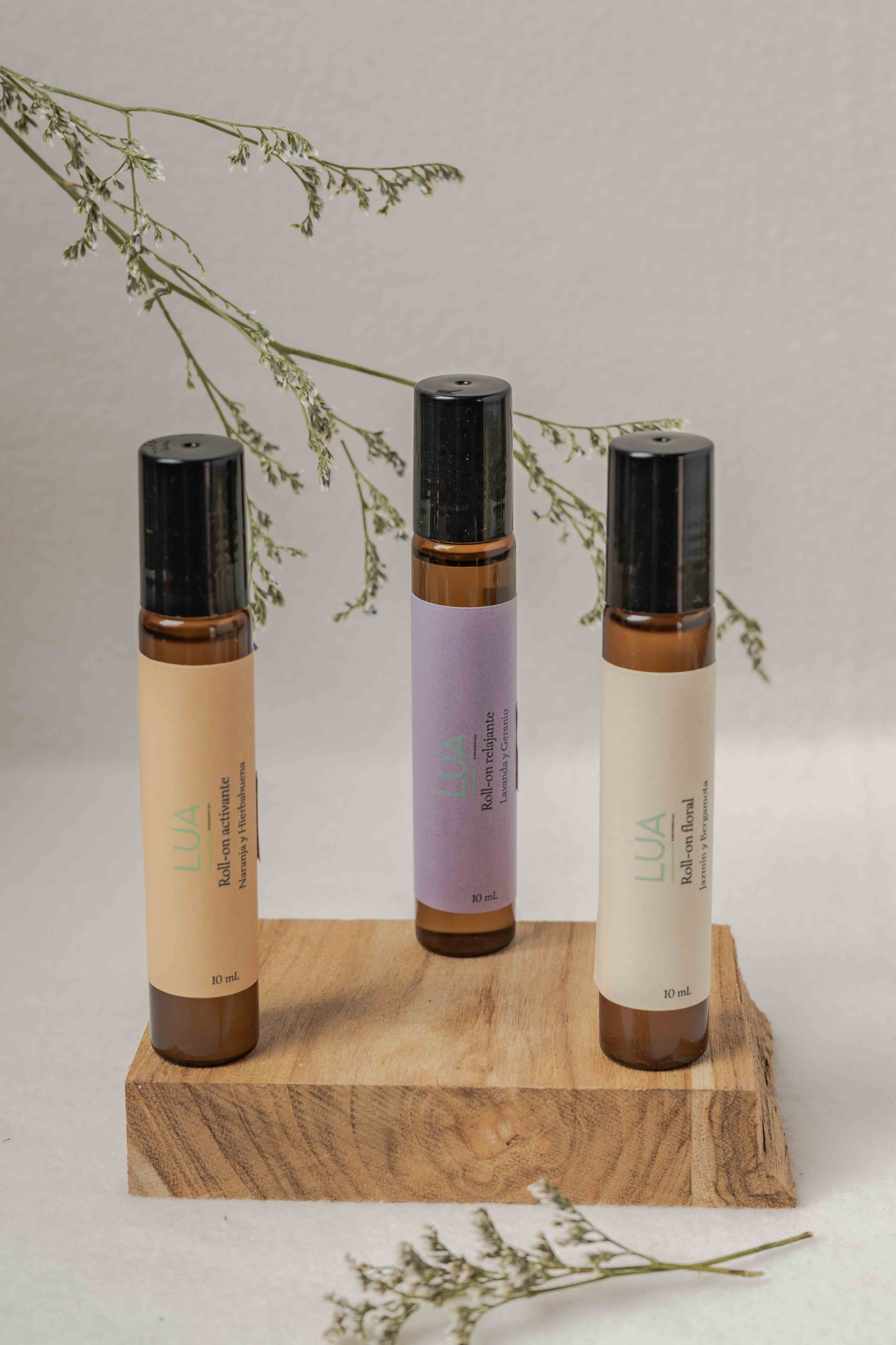 Aceite roll on lavanda y geranio