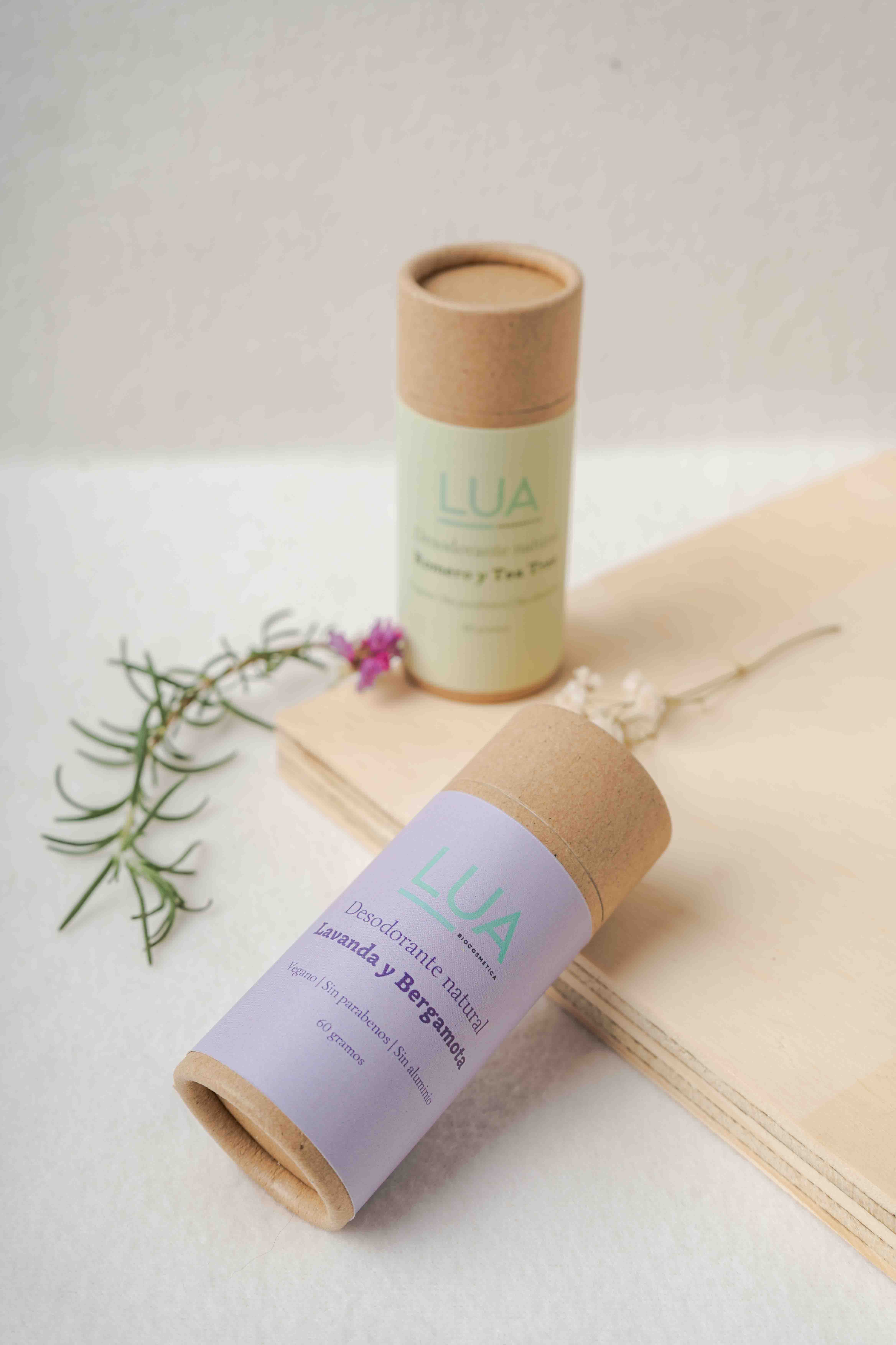Desodorante sólido lavanda y bergamota