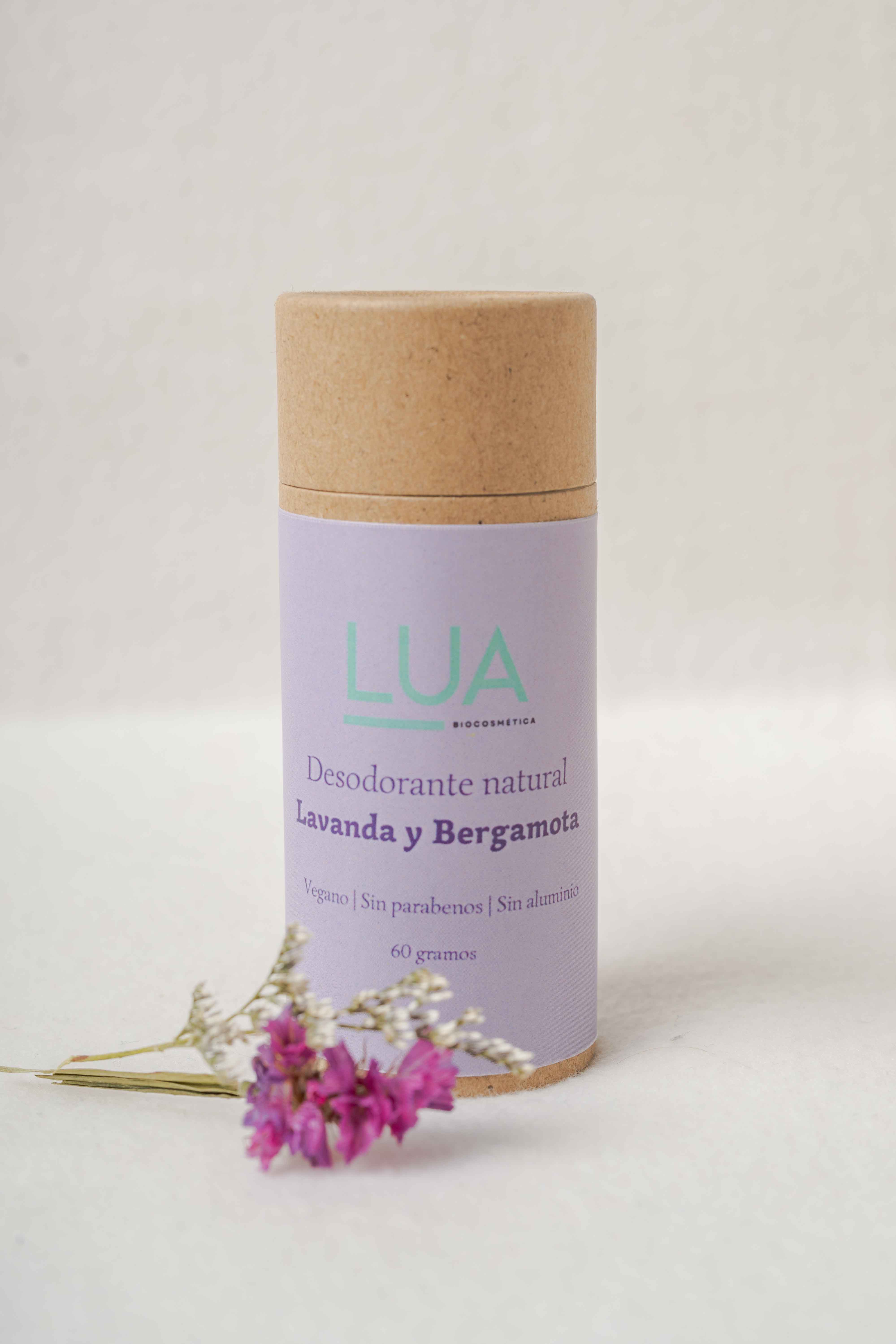 Desodorante sólido lavanda y bergamota