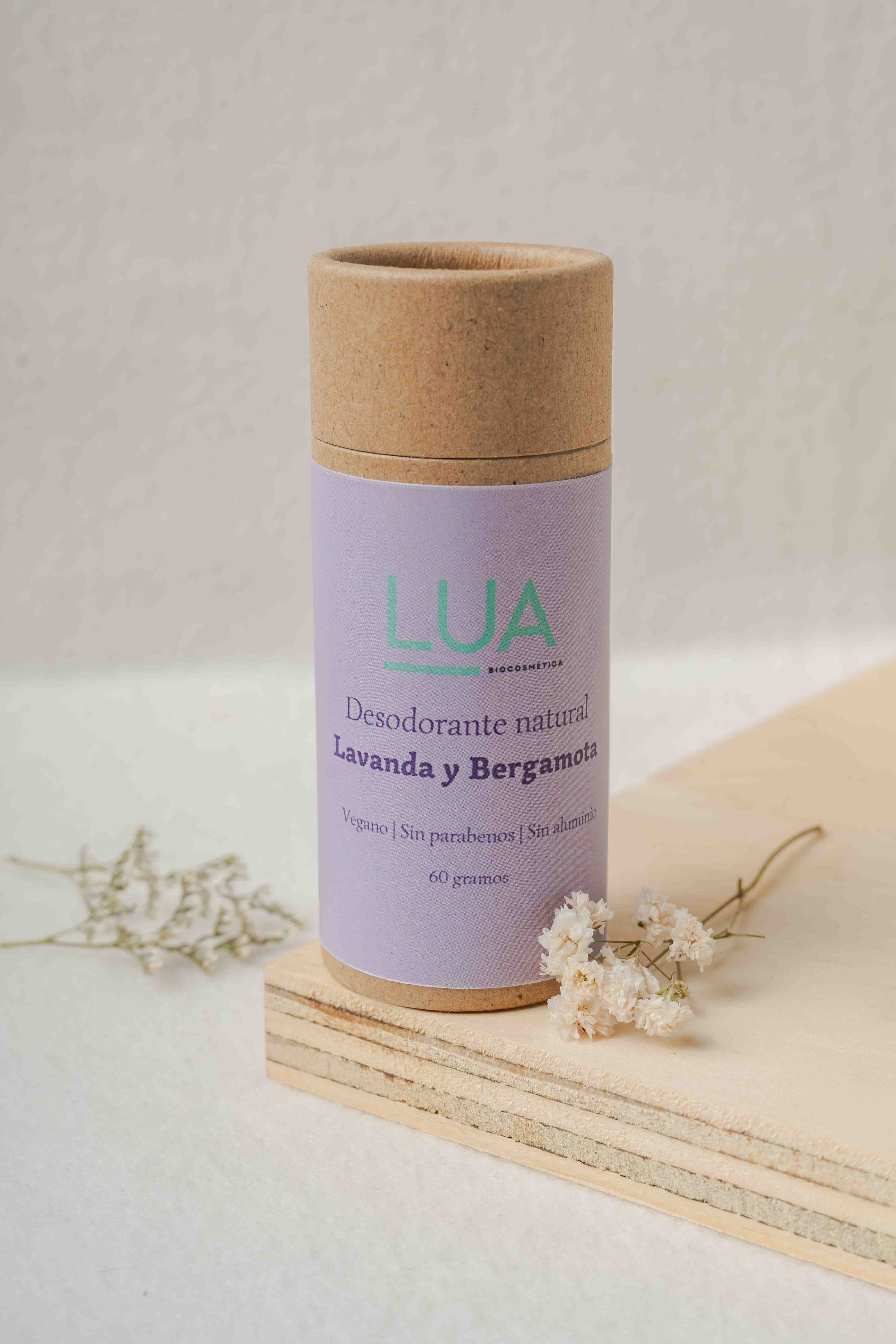 Desodorante sólido lavanda y bergamota