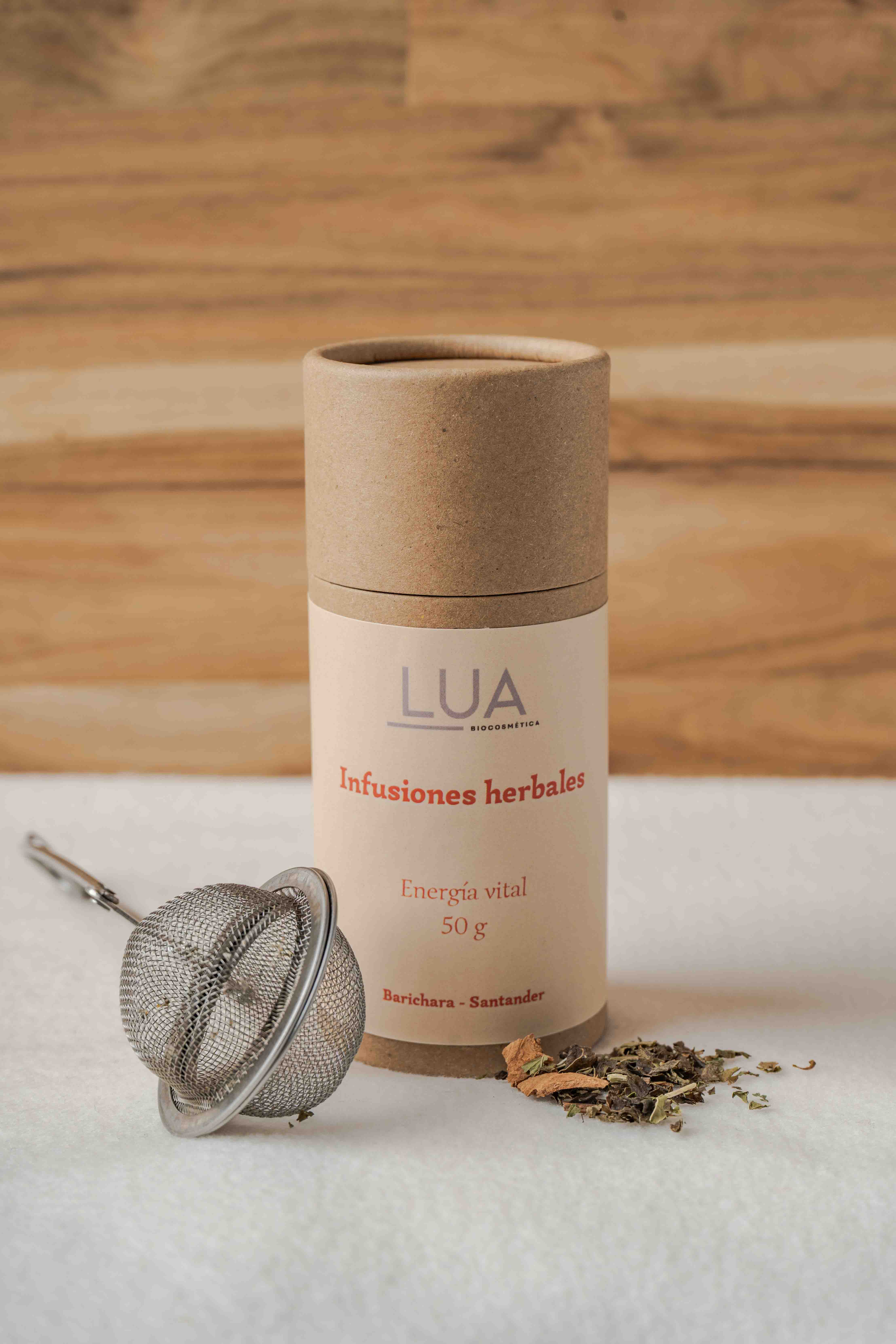 Infusión herbal energía vital