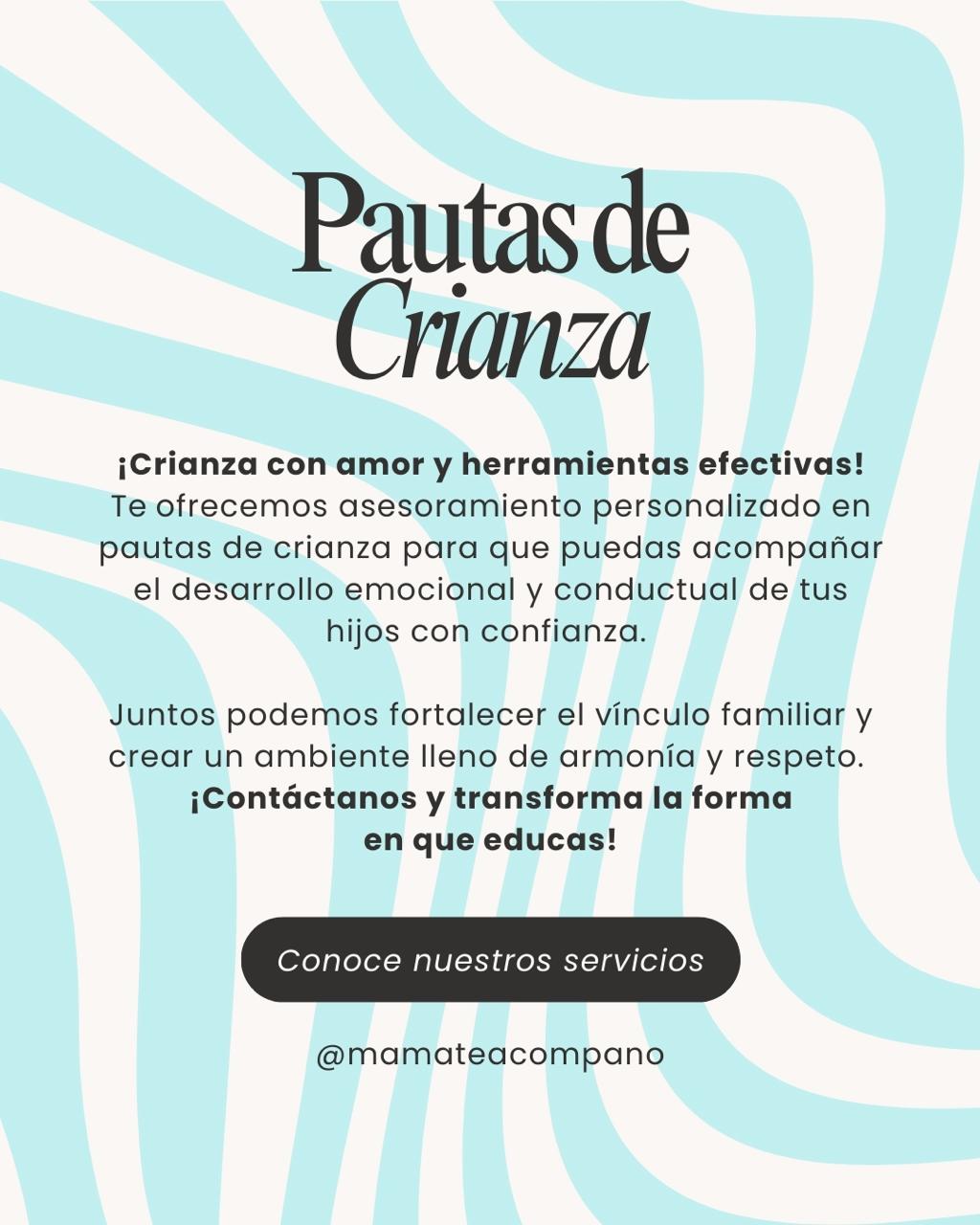 Apoyo en pautas de crianza