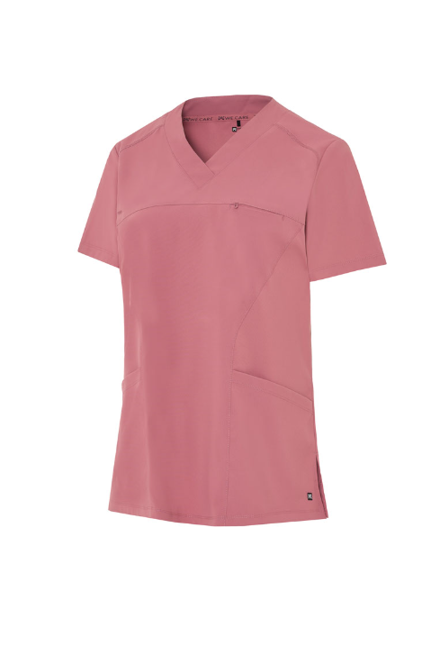 Casaca mujer cuello V slim-fit