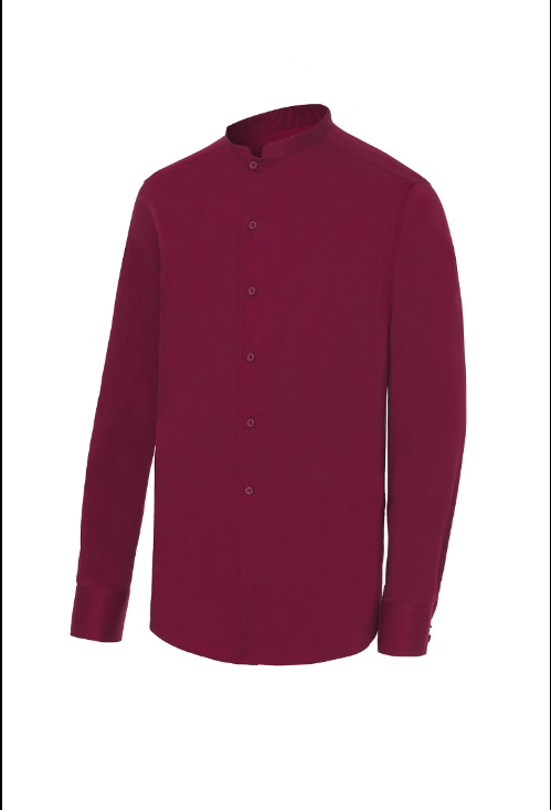 Camisa Cuello Mao Slim Fit MUJER