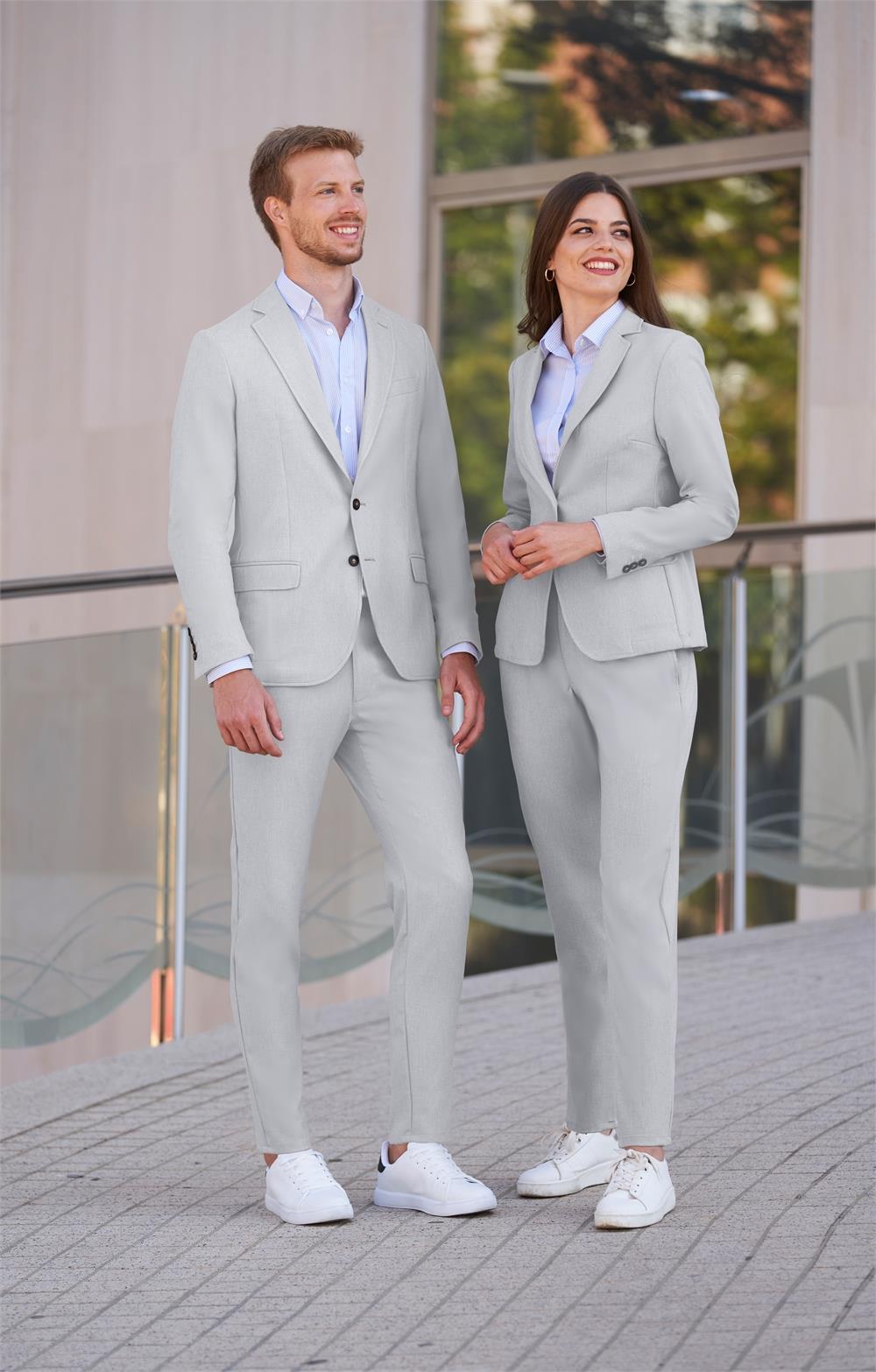 Pantalón Unisex de Vestir con Cintura Elástica