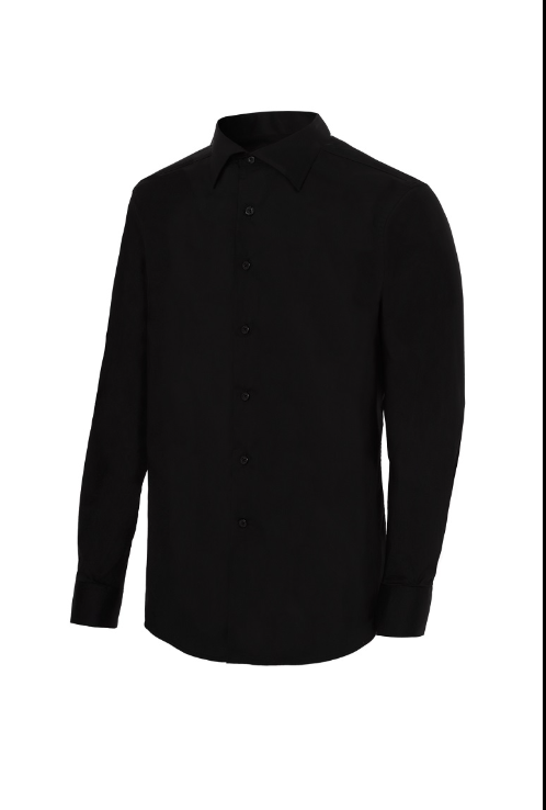 Camisa Cuello Italiano Slim Fit