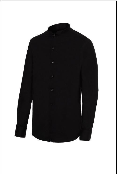 Camisa Cuello Mao Slim Fit MUJER