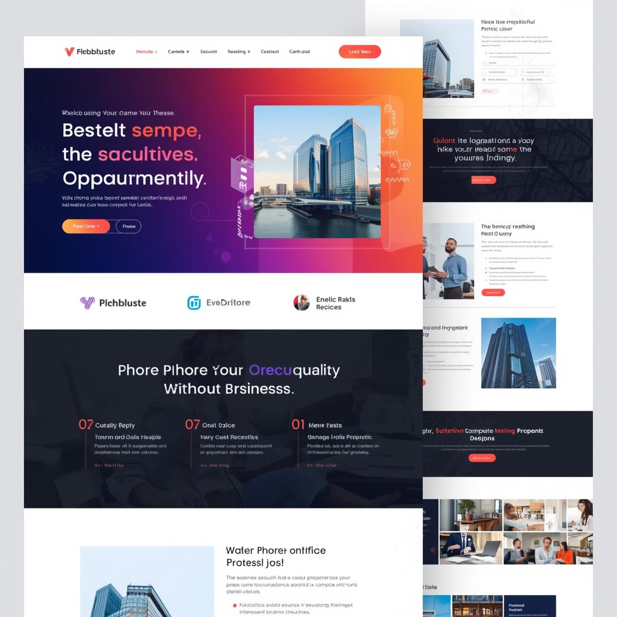 تصميم مواقع احترافية للشركات