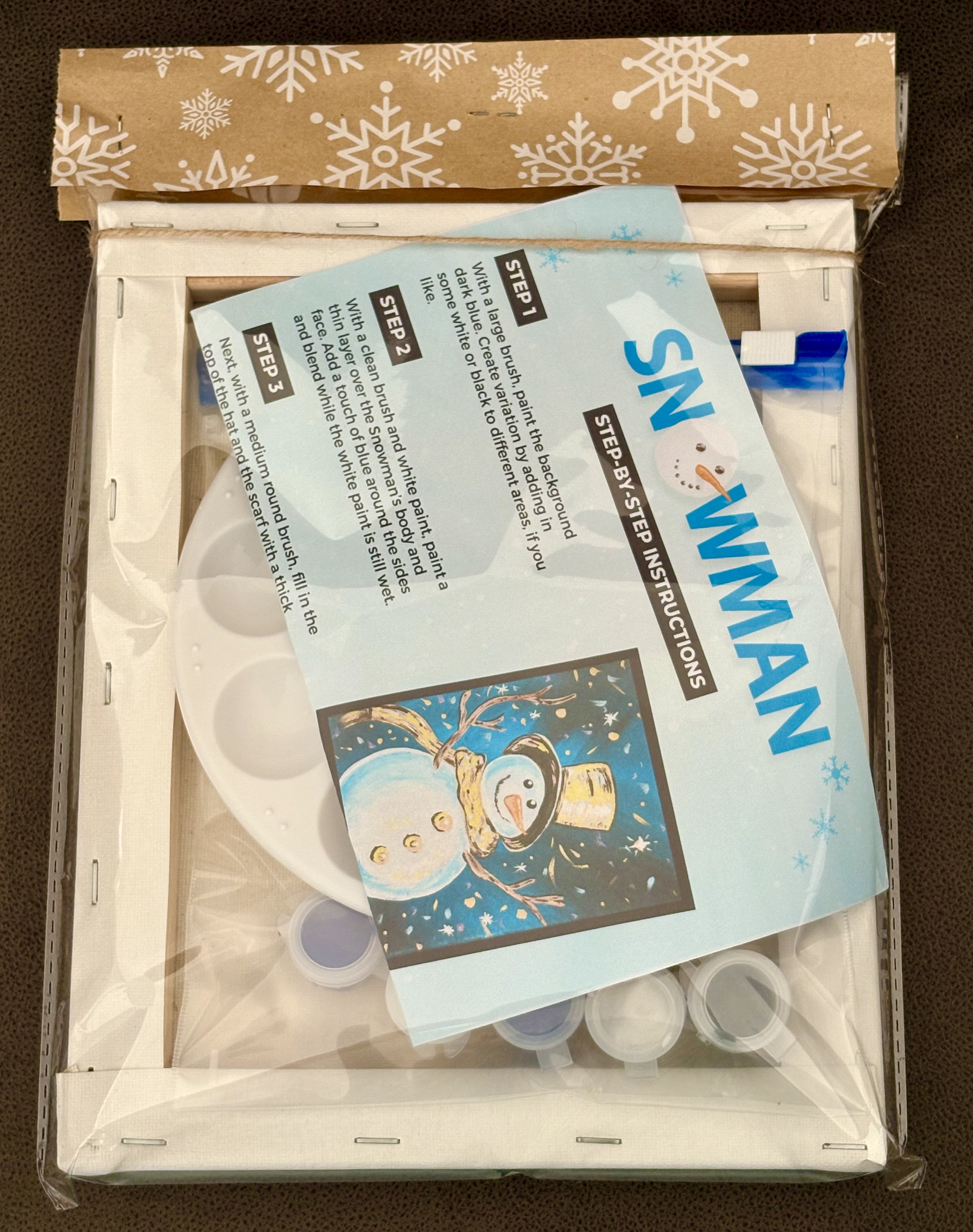 Snowman Painting Kit