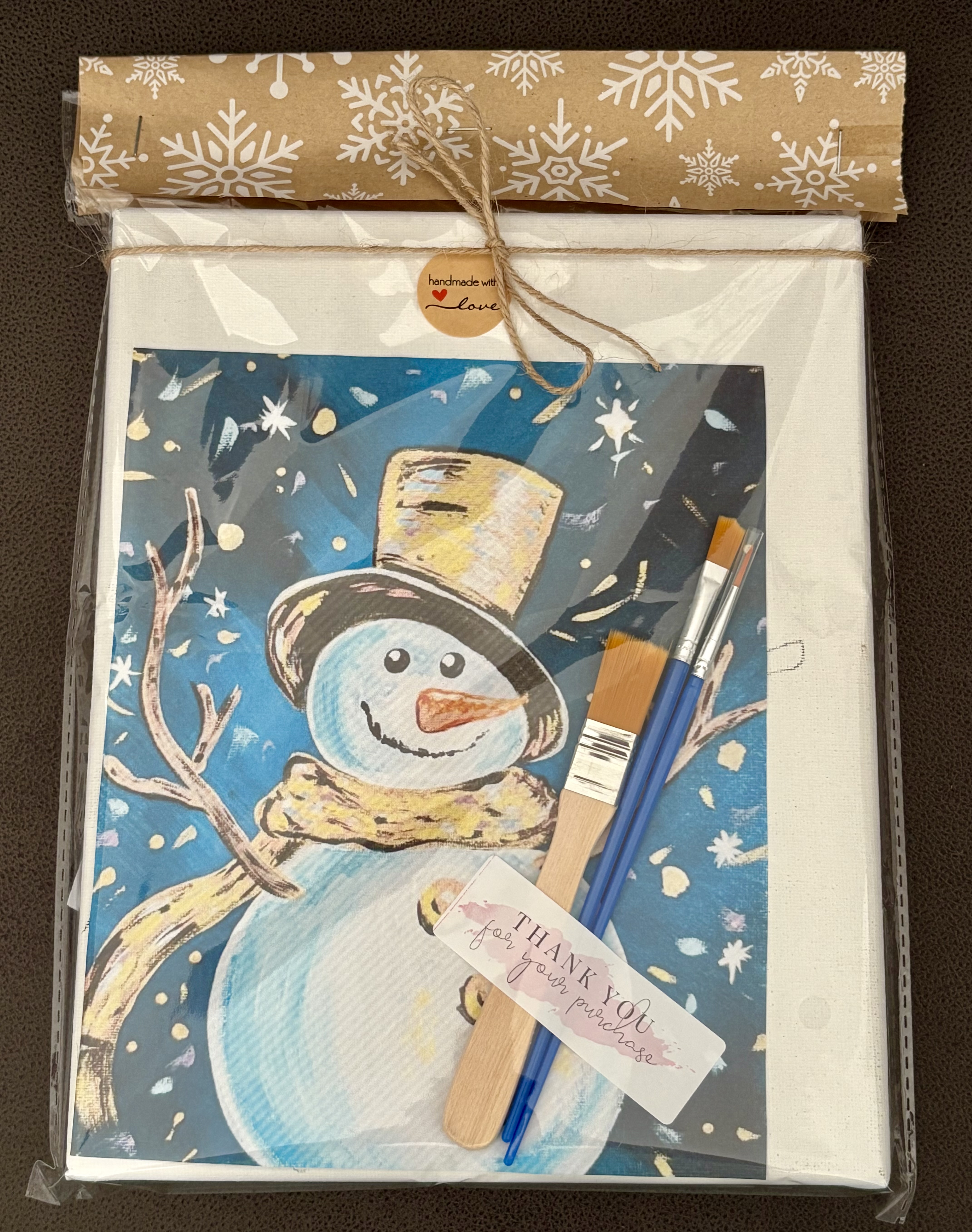 Snowman Painting Kit