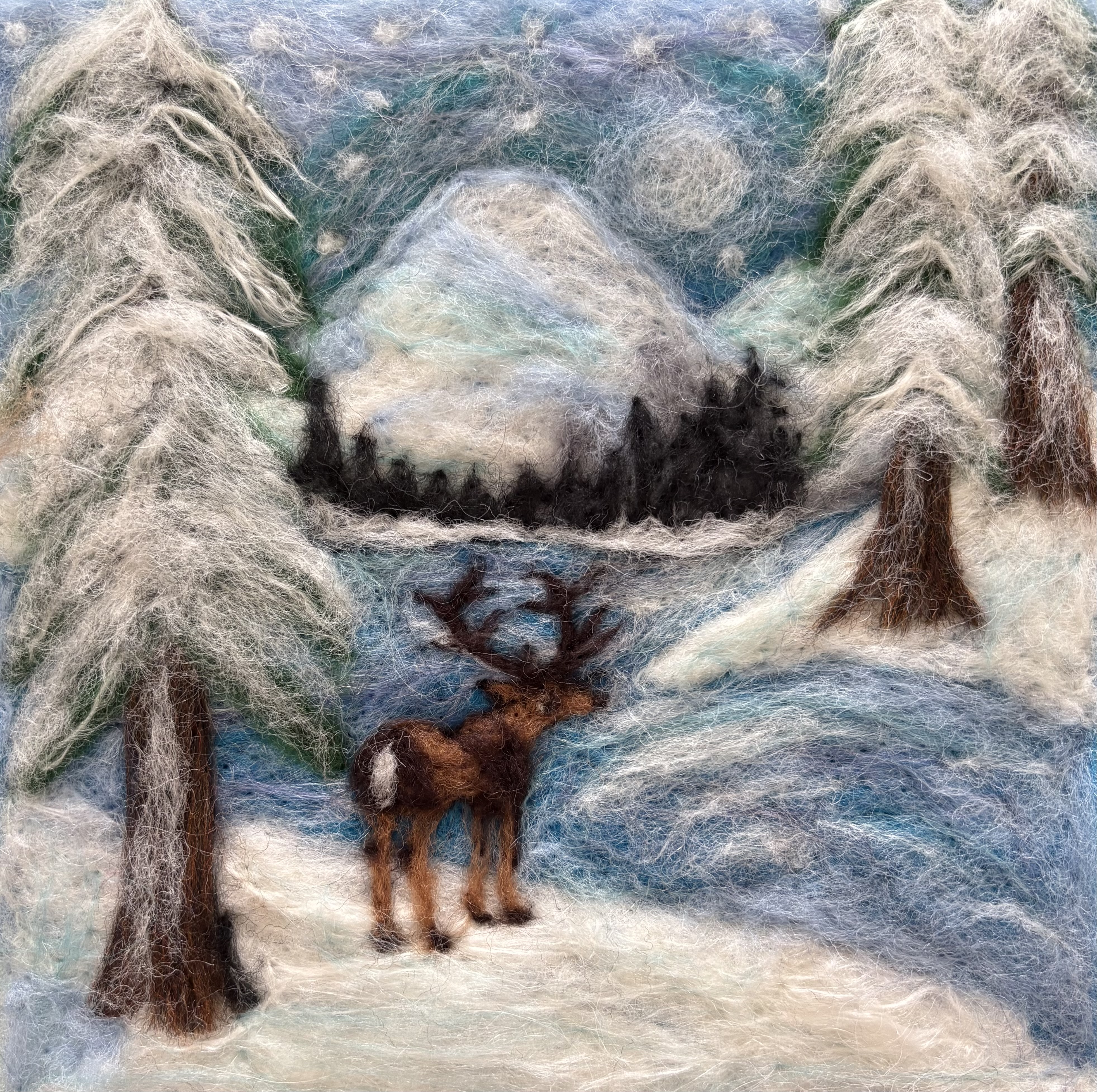 Needle Felted Winter Landscape Workshop - 6th Nov at The Old Eden, Edenbridge or 13th Nov at Raife’s West Wickham
