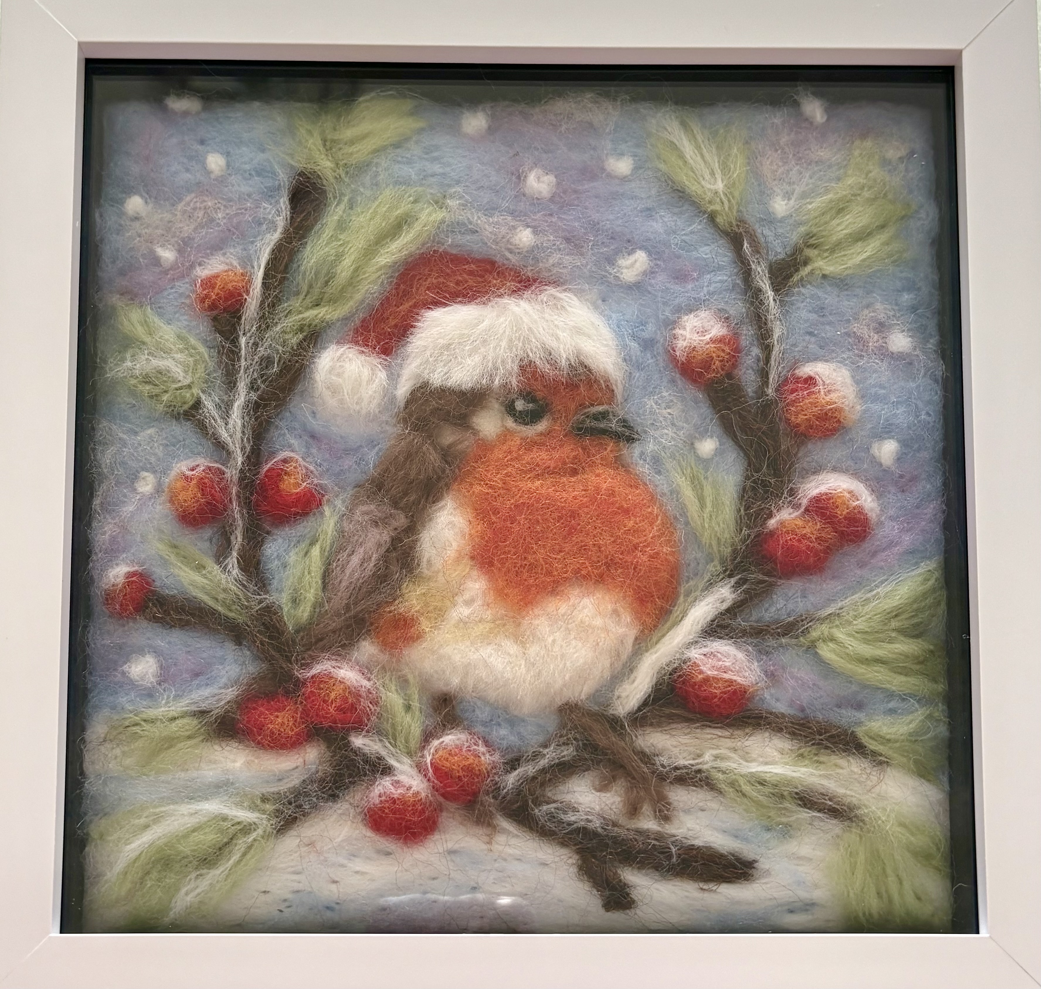 Needle Felted Christmas Robin Full Day Workshop 7th October 2025