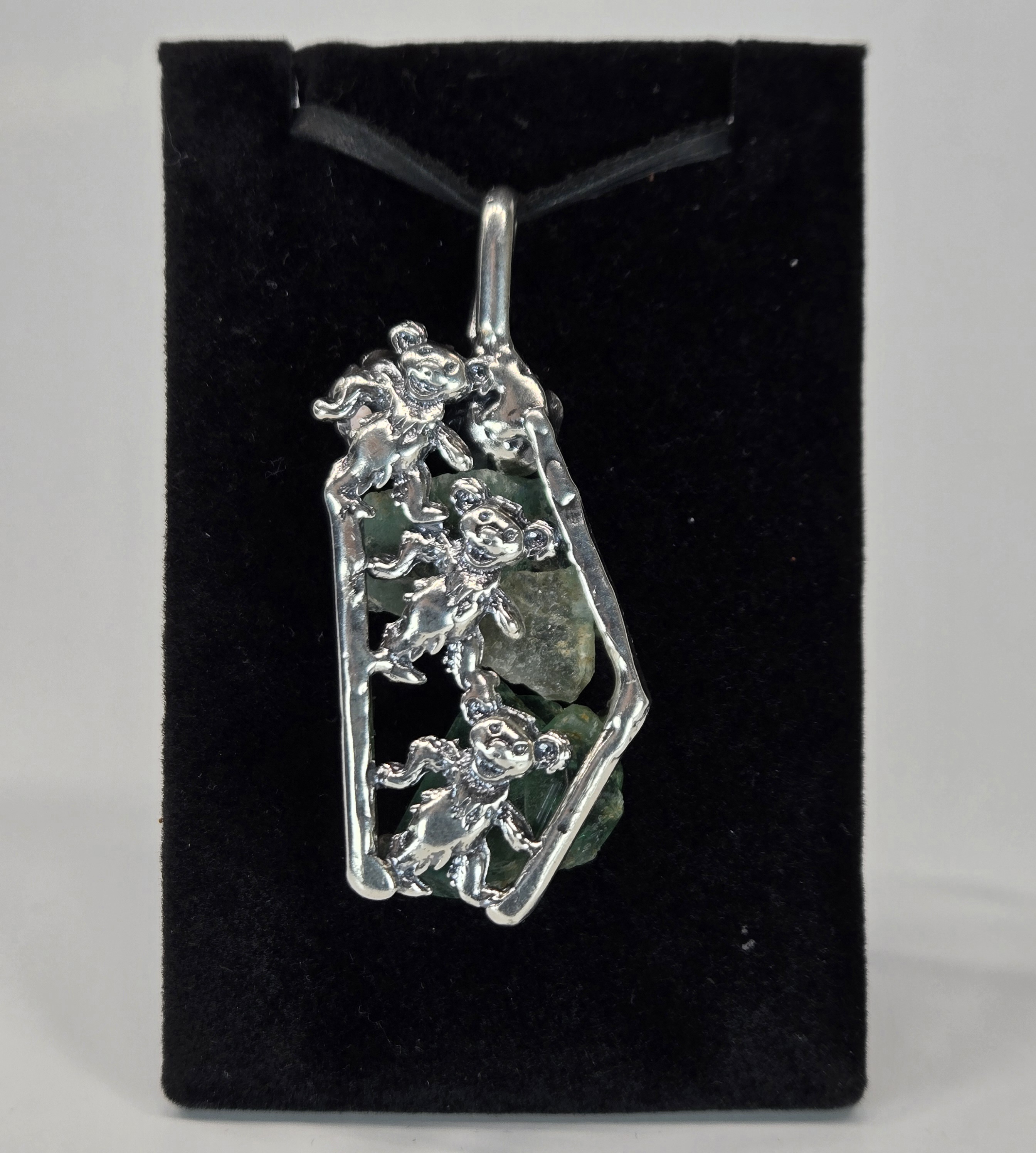 Raw Fluorite Pendant