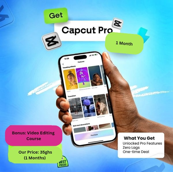 ๐ "CapCut Pro 1 Month Login โ Free Email Access for Premium Video Editing"